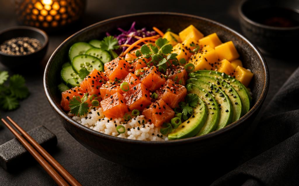 Poke bowls